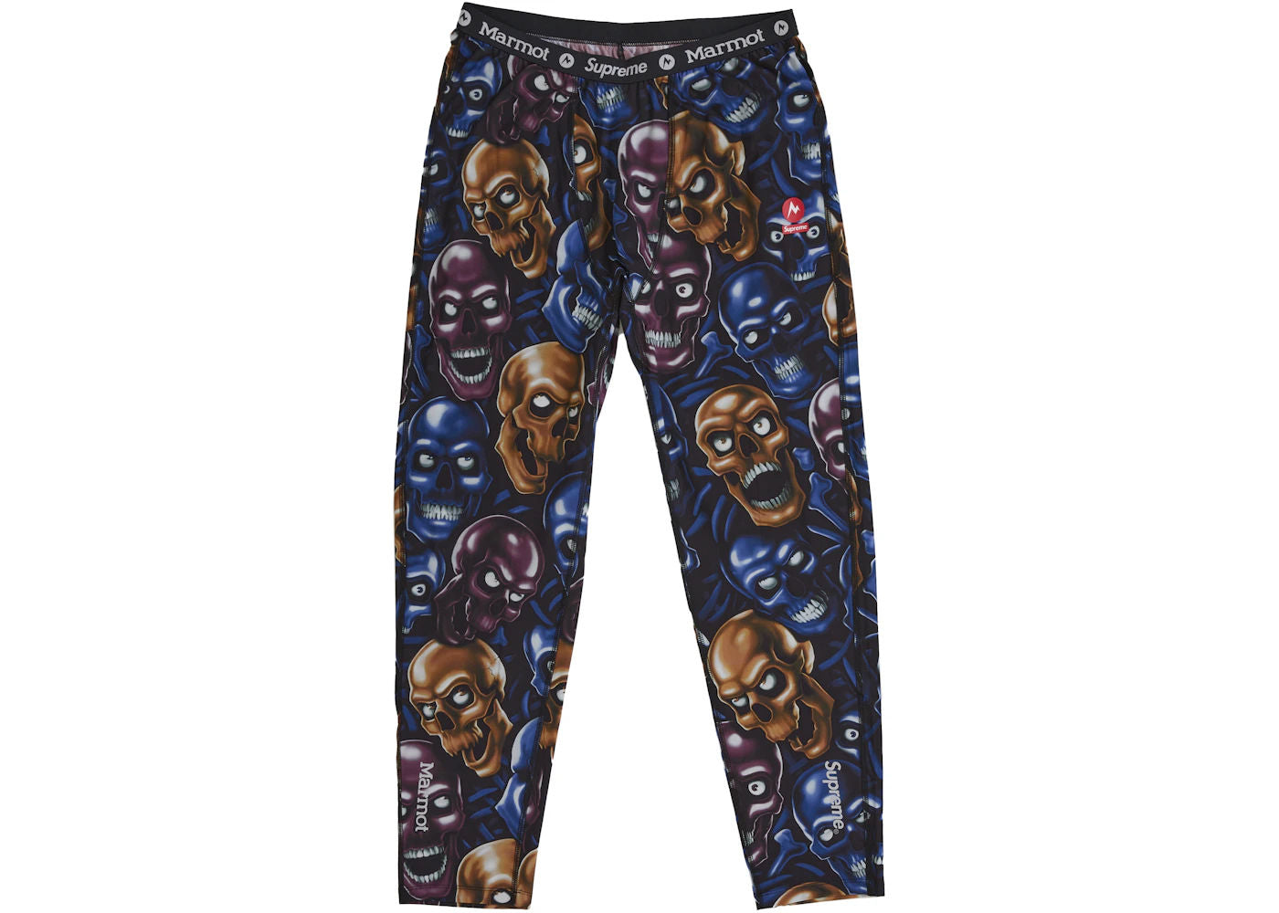 Supreme Marmot Base Layer Pant Multicolor - Preowned