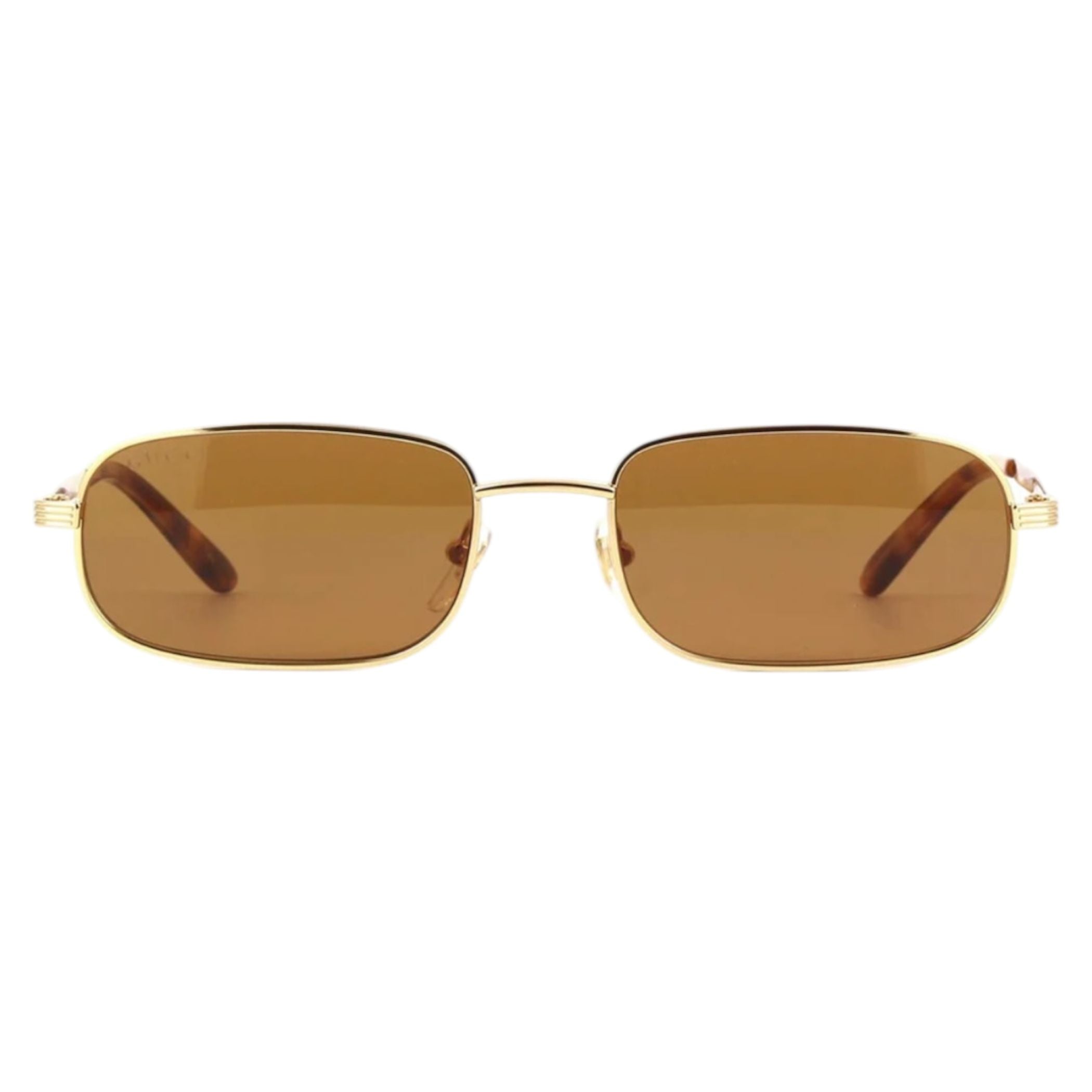 Gucci GG1457S Sunglasses (Gold Brown)