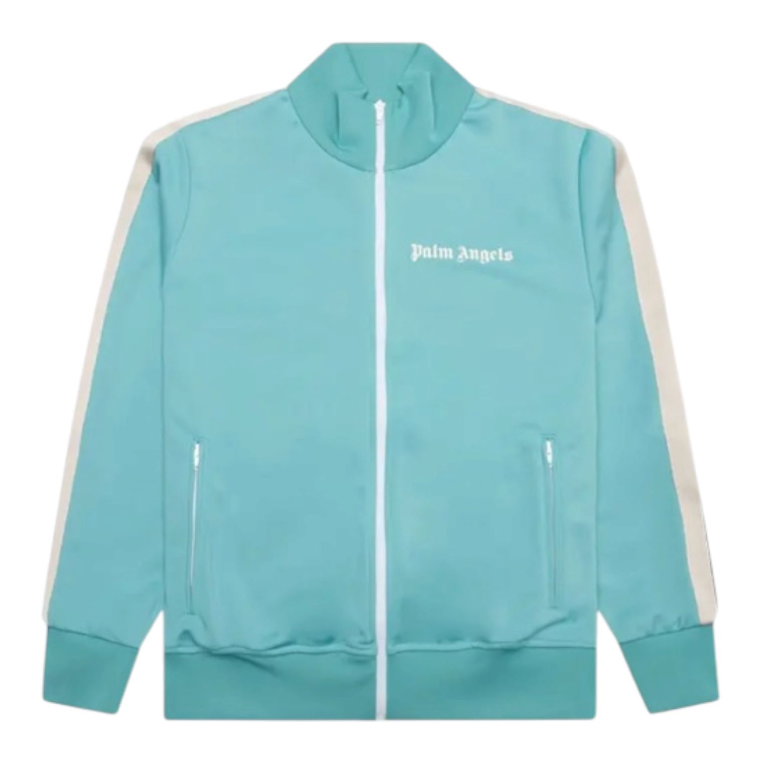 Palm Angels Velour Track Jacket (Blue) - Preowned