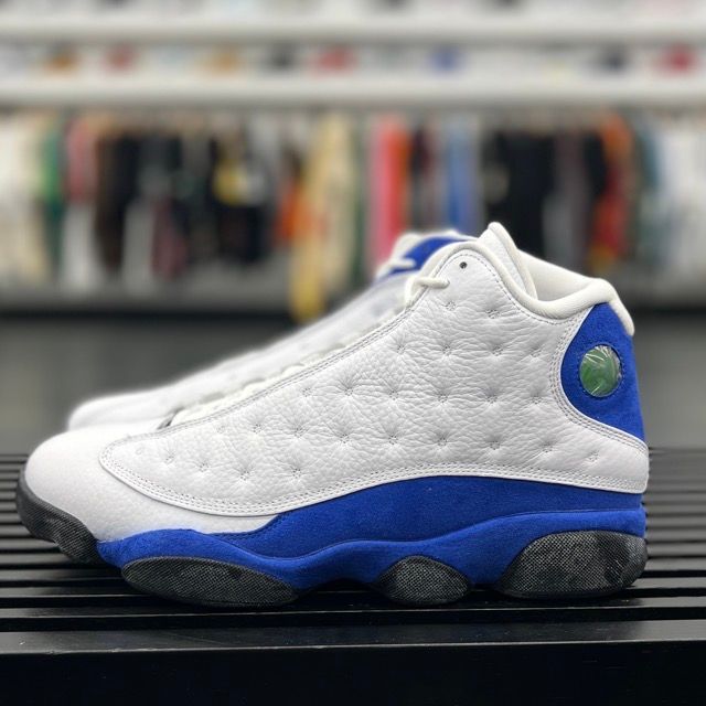 Jordan 13 Retro White Hyper Royal Black - Preowned