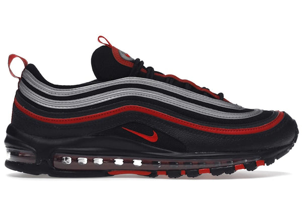 Nike Air Max 97 Black Red Silver - Preowned