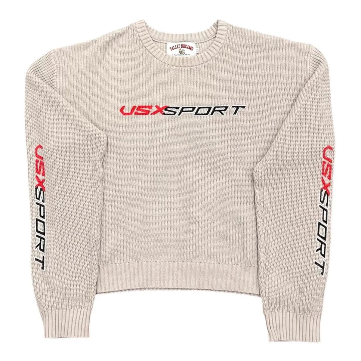 Vale Forever VSX Rib Knit Crewneck (Nardo Grey) - Preowned