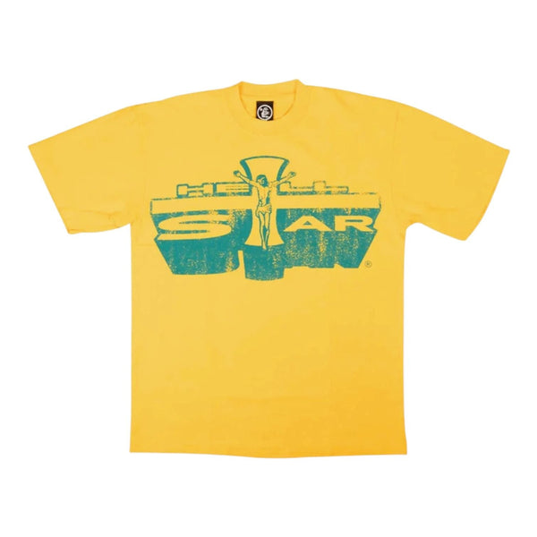 Hellstar Jesus Emblem Tee (Yellow) - Preowned