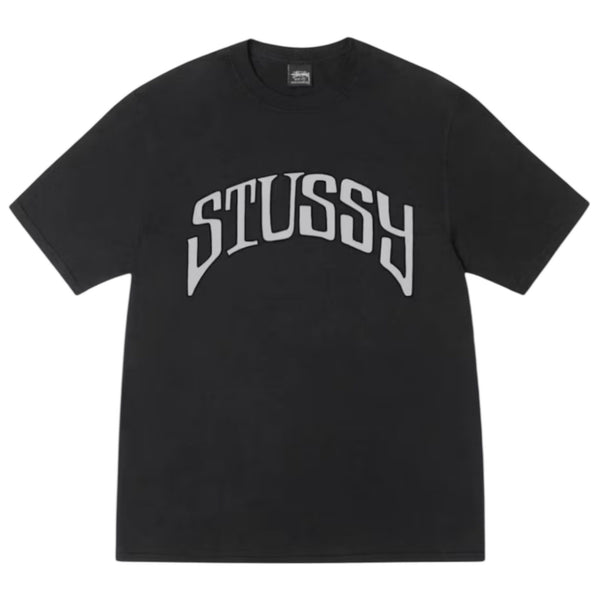 Stussy Arched Pigment Dyed Tee (Black)