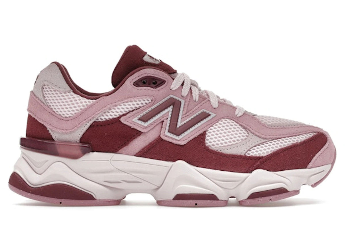 BRAND NEW STEAL - New Balance 9060 Pink Granite Washed Burgundy (GS) - Preowned
