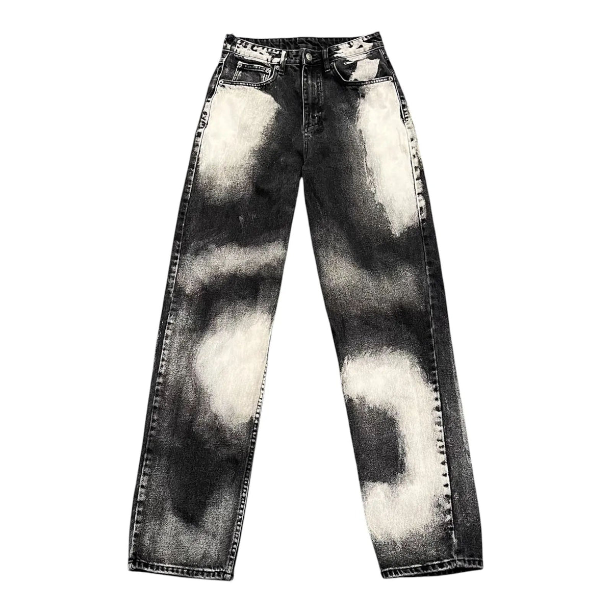 Ksubi Playback Wreckoning Jeans (Black Acid Wash) - Preowned