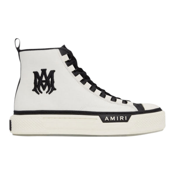 Amiri M.A. Logo Court High (White Black) - Preowned