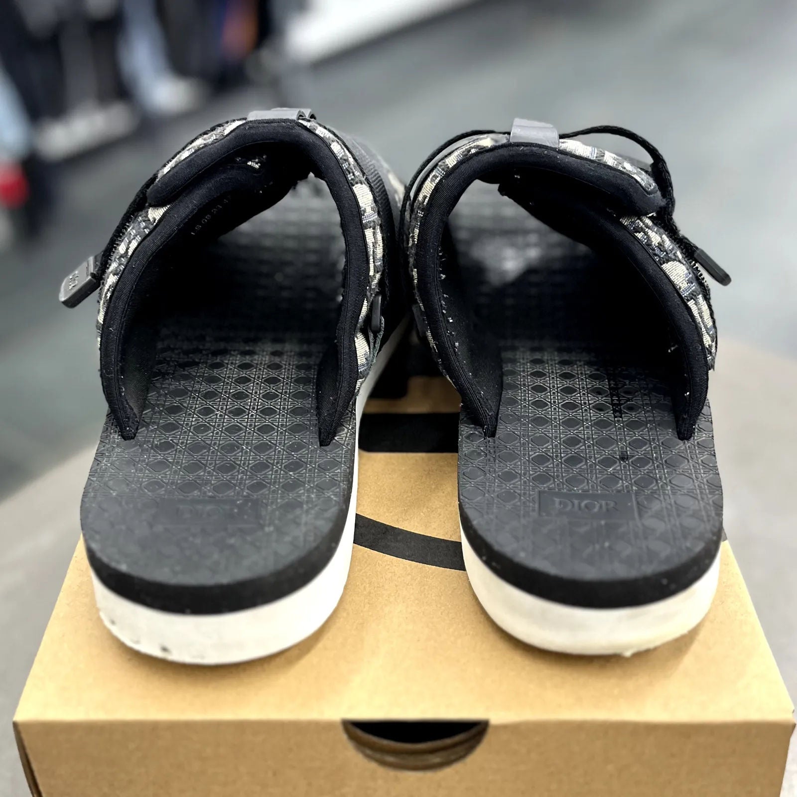 Dior Alpha Sandal (Oblique) - Preowned