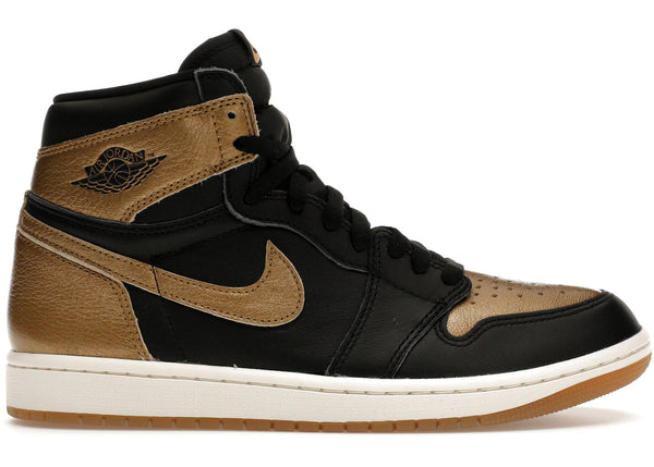 Jordan 1 Retro High OG Black Metallic Gold - Preowned