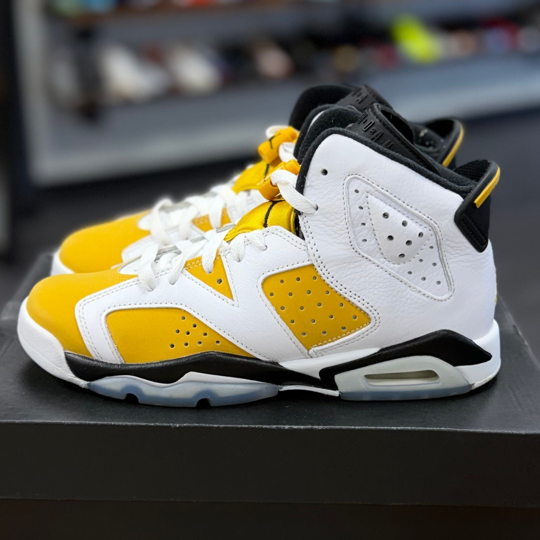 Jordan 6 Retro Yellow Ochre (GS) - Preowned