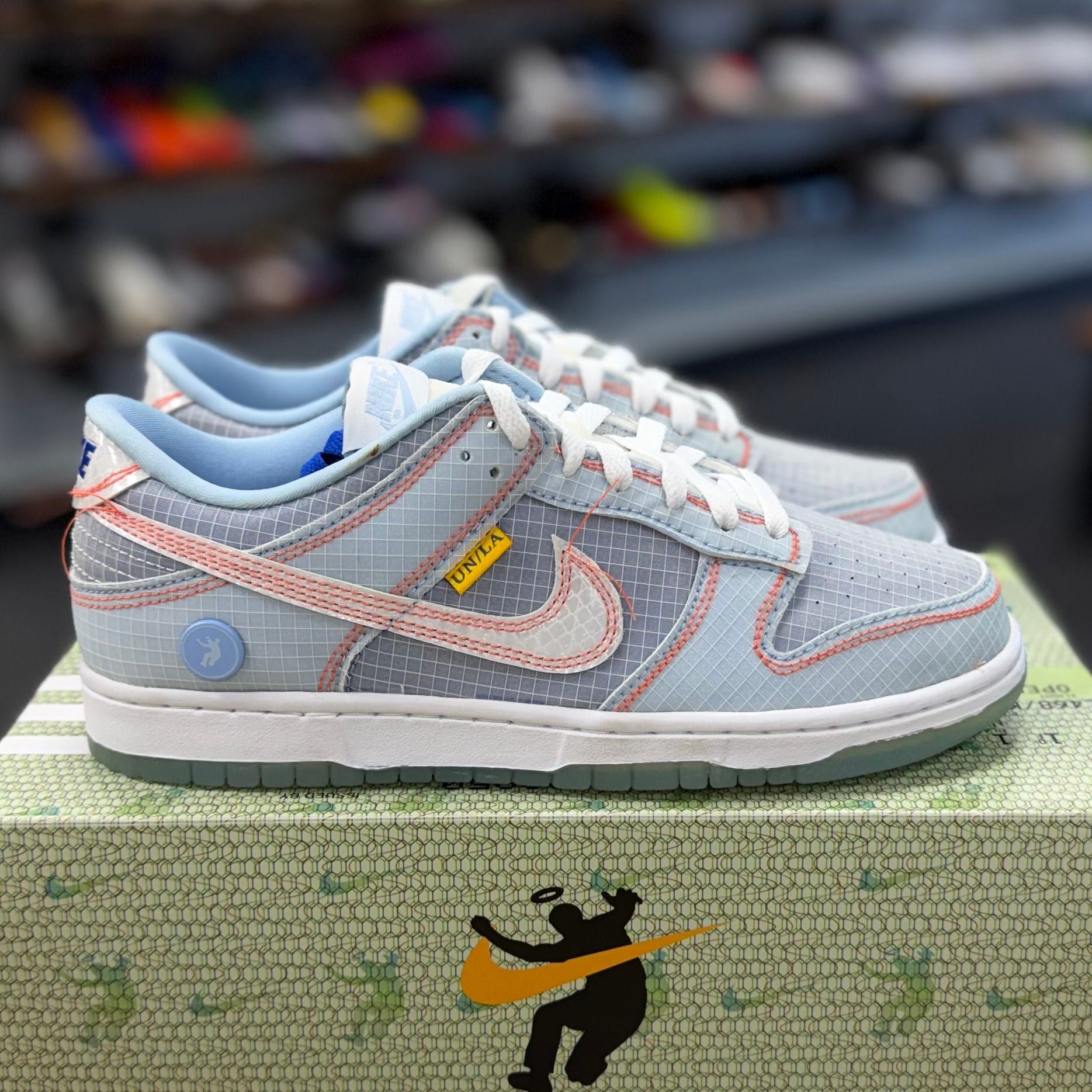 BRAND NEW STEAL - Nike Dunk Low Union Passport Pack Argon
