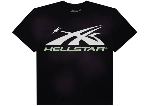 Hellstar Glow in the Dark Sports Logo Tee (Purple)