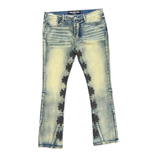 Lostshdws Dirty Denim Jeans (Stone Wash/Graphite) - Preowned