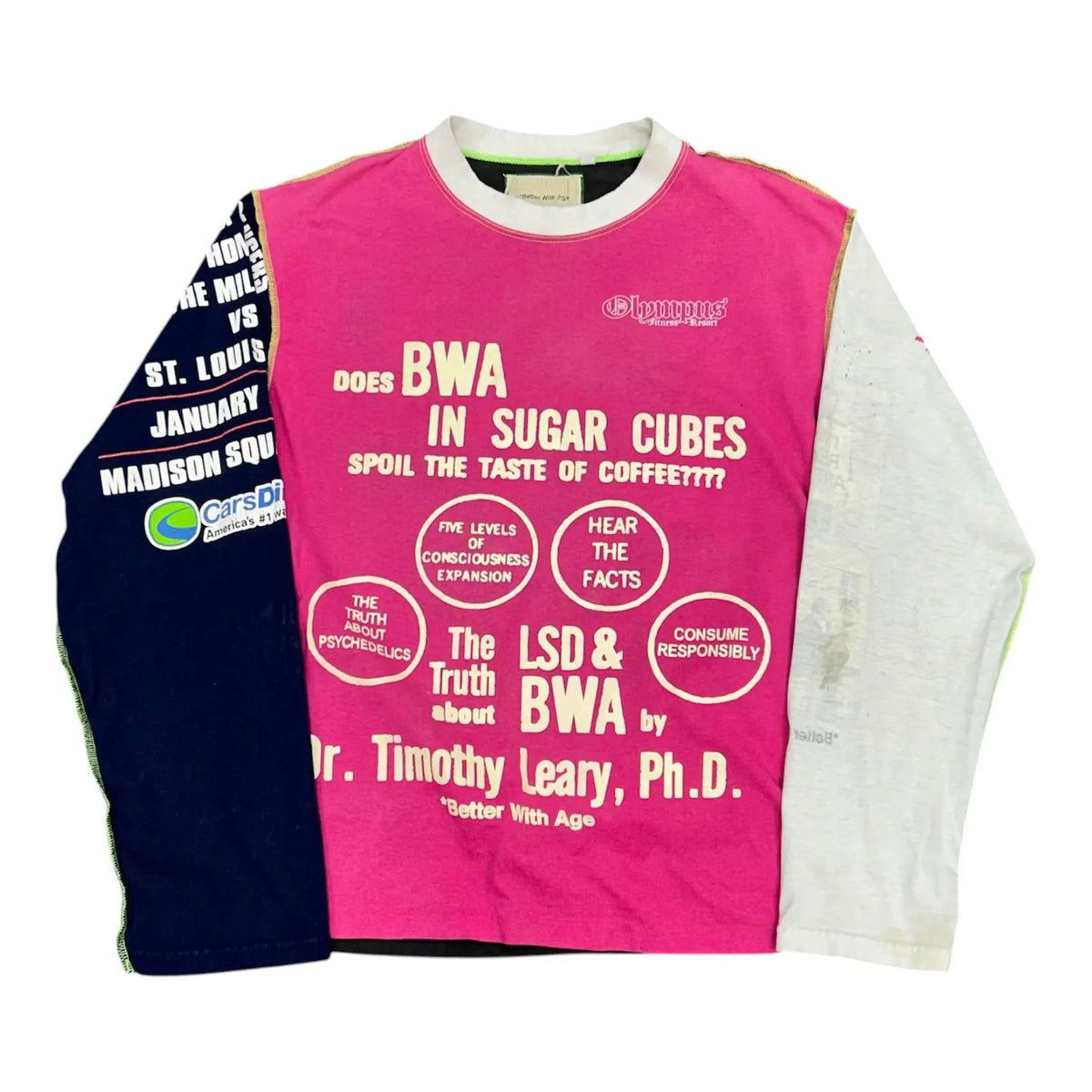 Better With Age Smear Reversible Long Sleeve Tee - Preowned