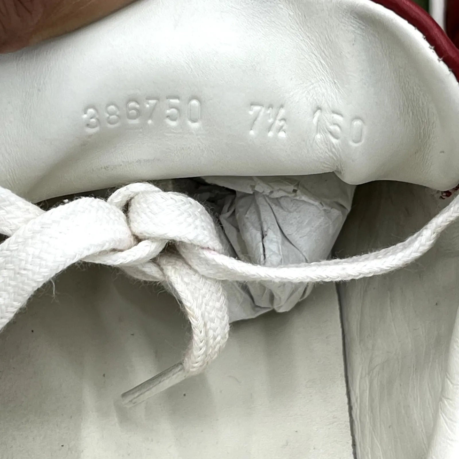 Gucci Ace Signature Red - Preowned