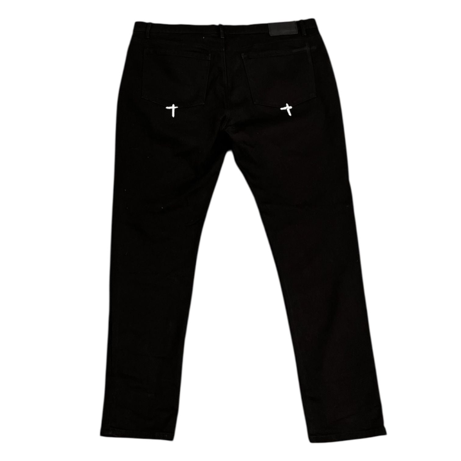 R.T.A  Rest In Peace Jeans (Black) - Preowned