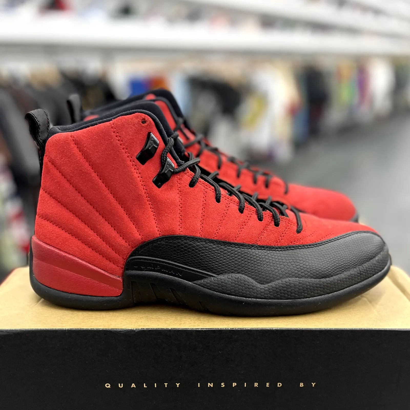 Jordan 12 Retro Reverse Flu Game - Preowned