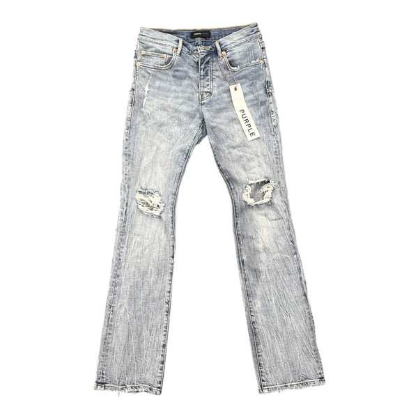Purple Brand P.005 Knee Blowout Jean (Light Indigo) - Preowned