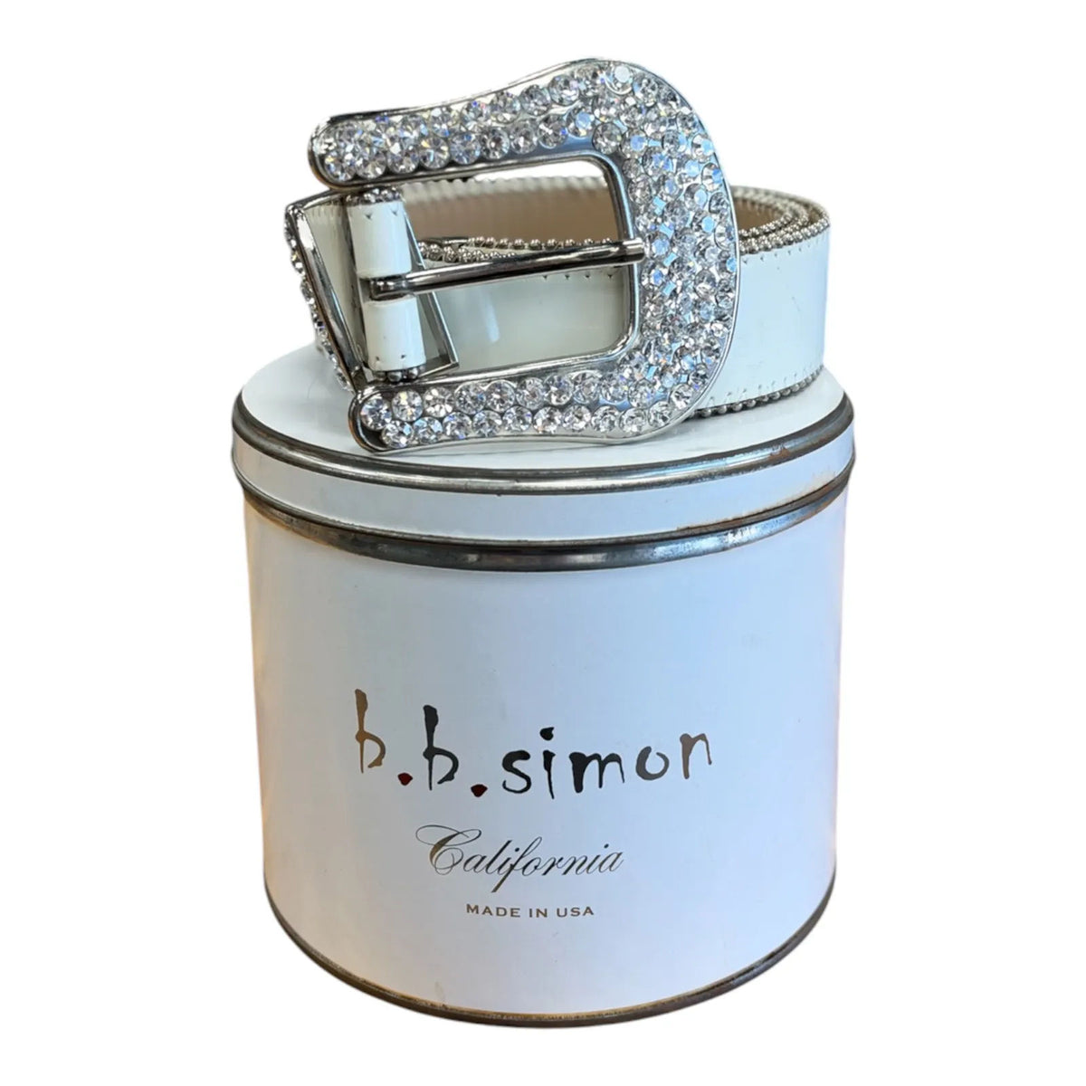 BB Simmon Belt (White) - Preowned