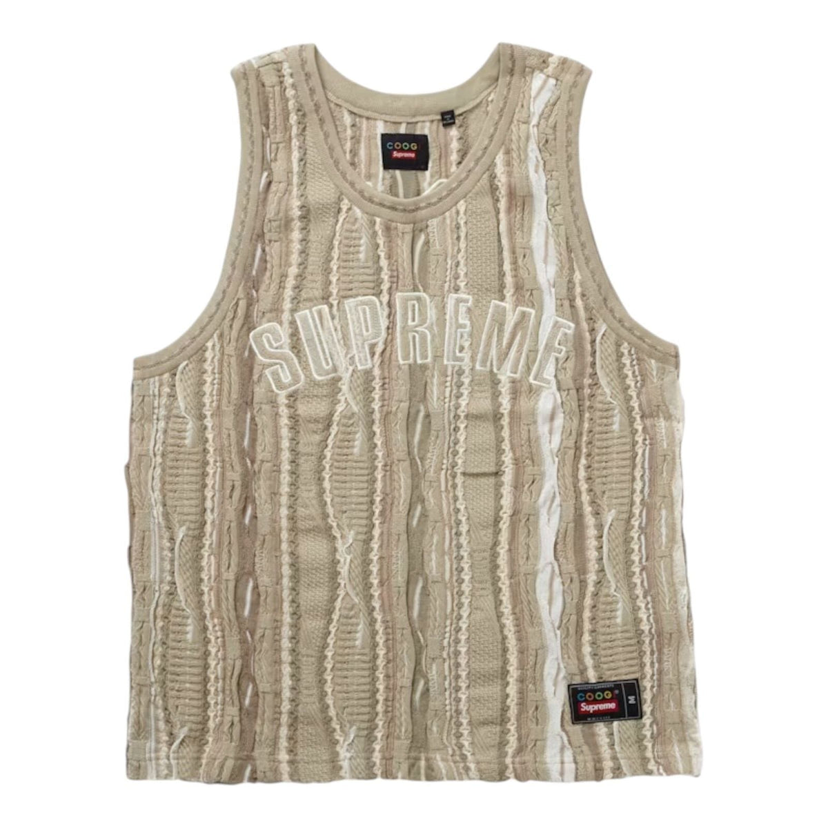 Supreme Coogi Basketball Jersey Tan