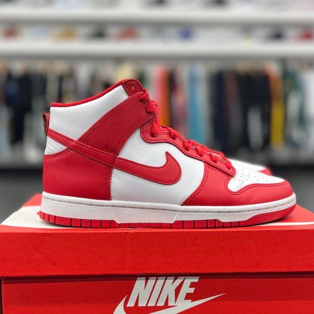 Nike Dunk High Championship White Red - Preowned