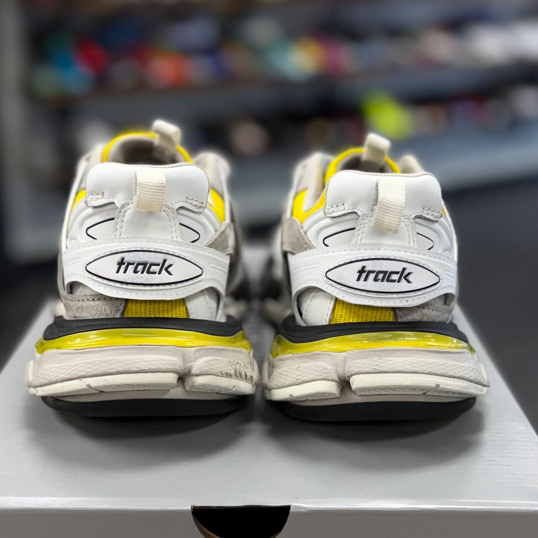 Balenciaga Track Multicolor Yellow - Preowned