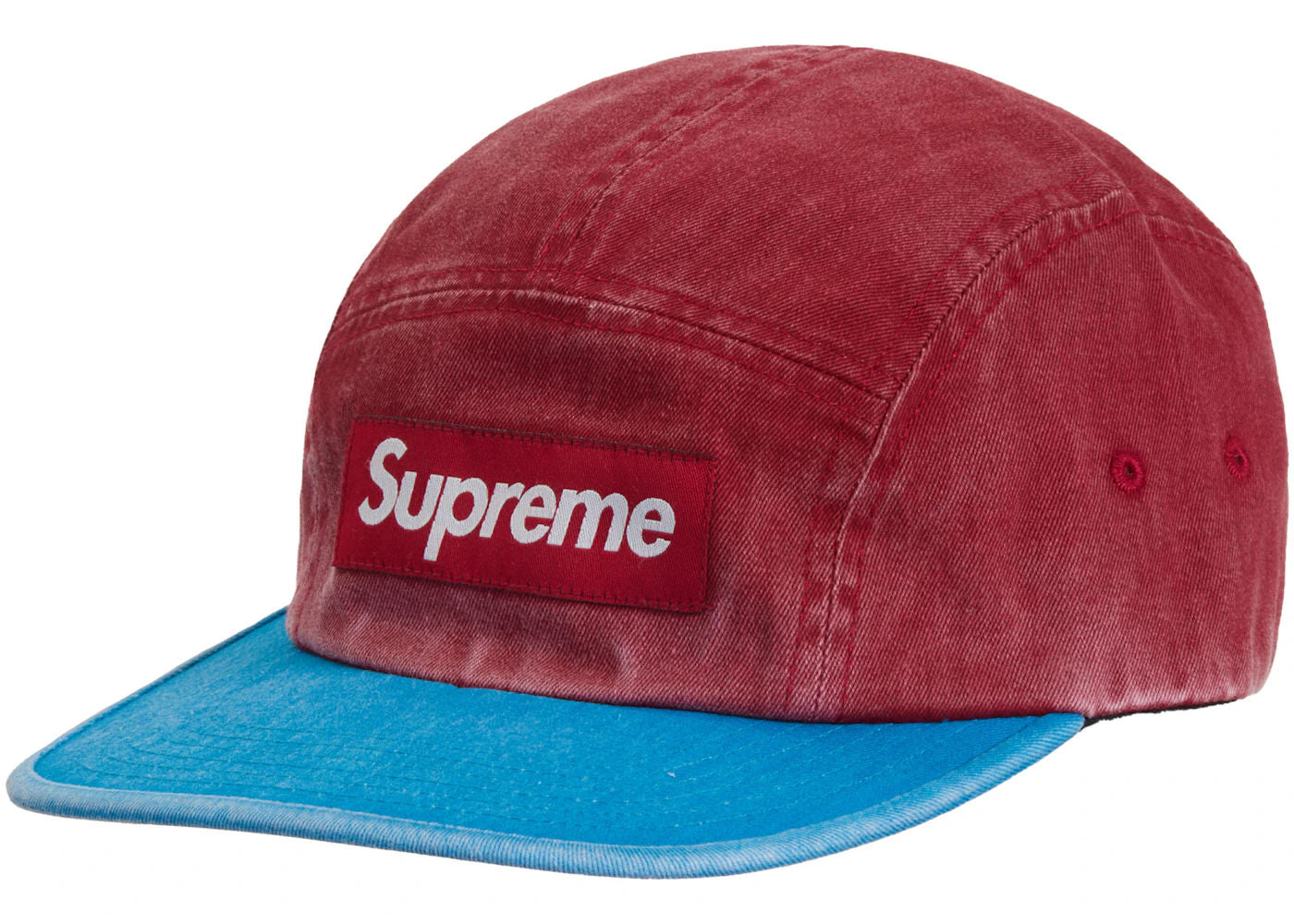 Supreme Pigment 2-Tone Camp Cap Red