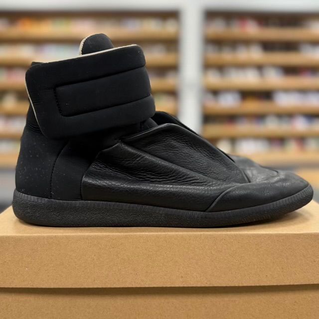 Maison Margiela Future High Tops Sneakers (Black) - Preowned