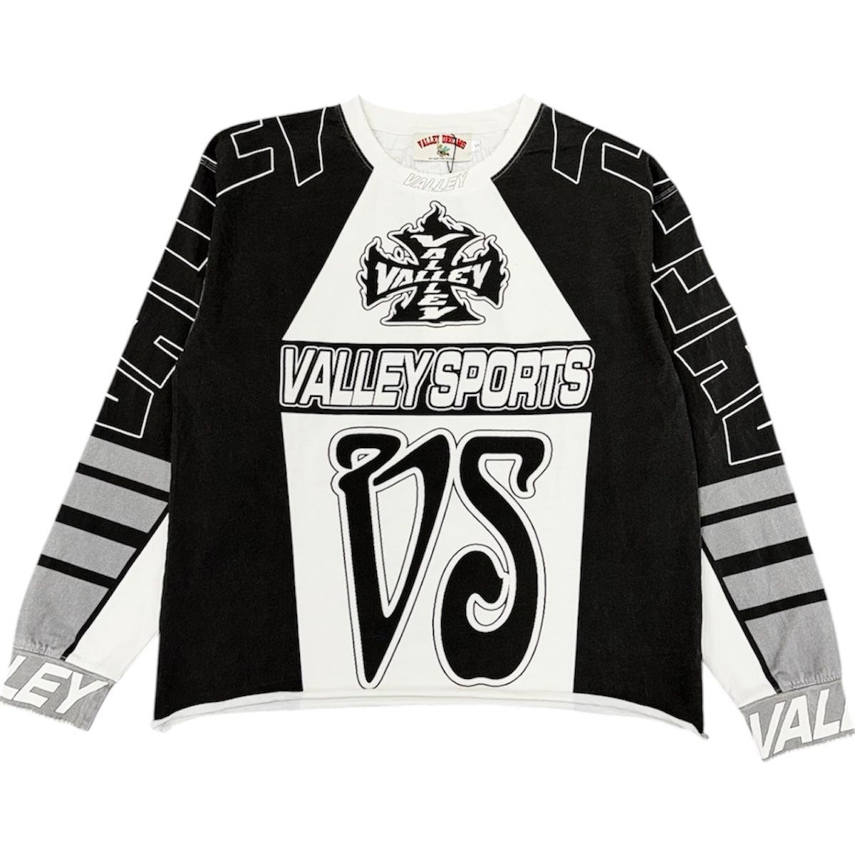 Vale Forever VS Racing L/S Tee (Black/White)