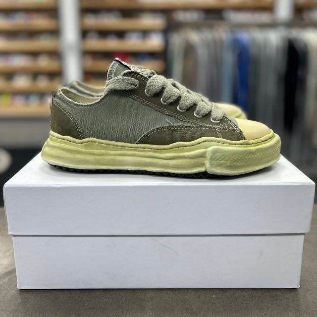 Maison Mihara Yasuhiro Peterson OD OG Sole Low Green - Preowned