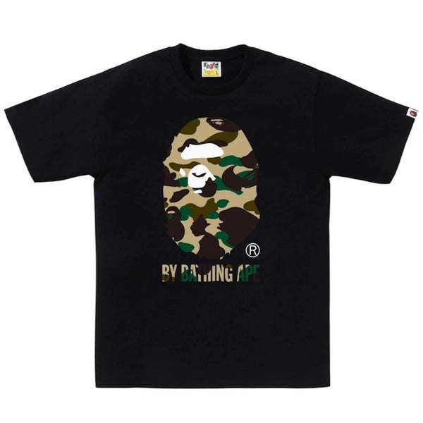 Bape 1st Camo By Bathing Ape Tee (Black/Yellow)