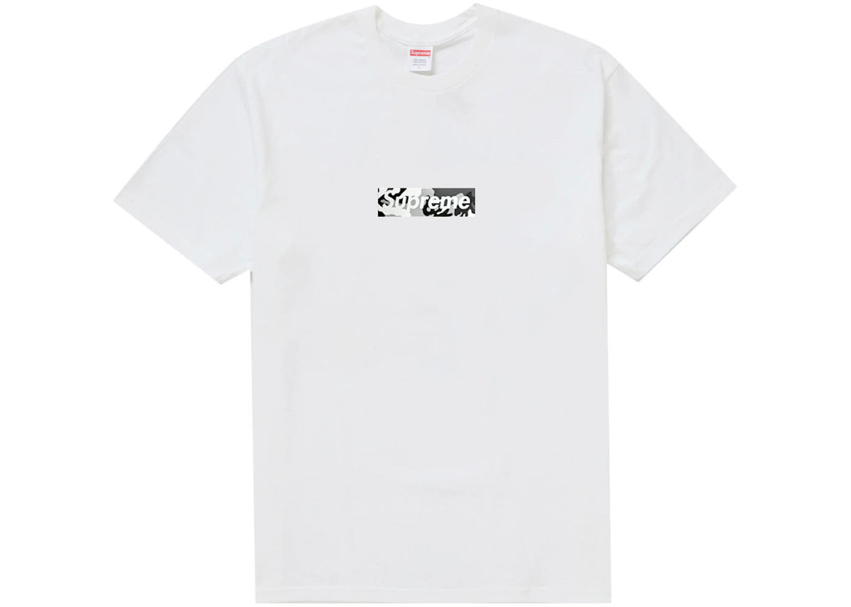 Supreme Miami Box Logo Tee White - Preowned