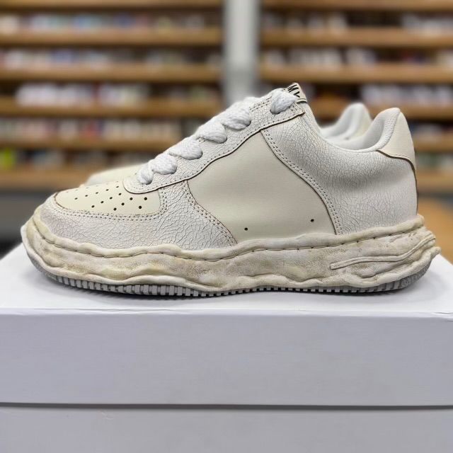 Maison Mihara Yasuhiro Wayne OG Sole Low (White) - Preowned