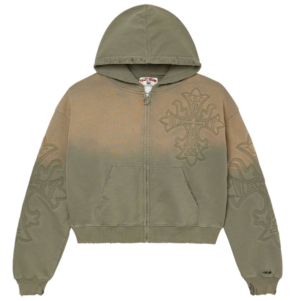 Vale Forever Carver Zip Up Hoodie (Green)
