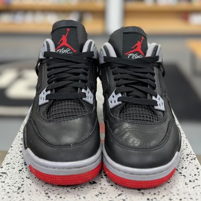 Jordan 4 Retro Bred Reimagined (GS) - Preowned