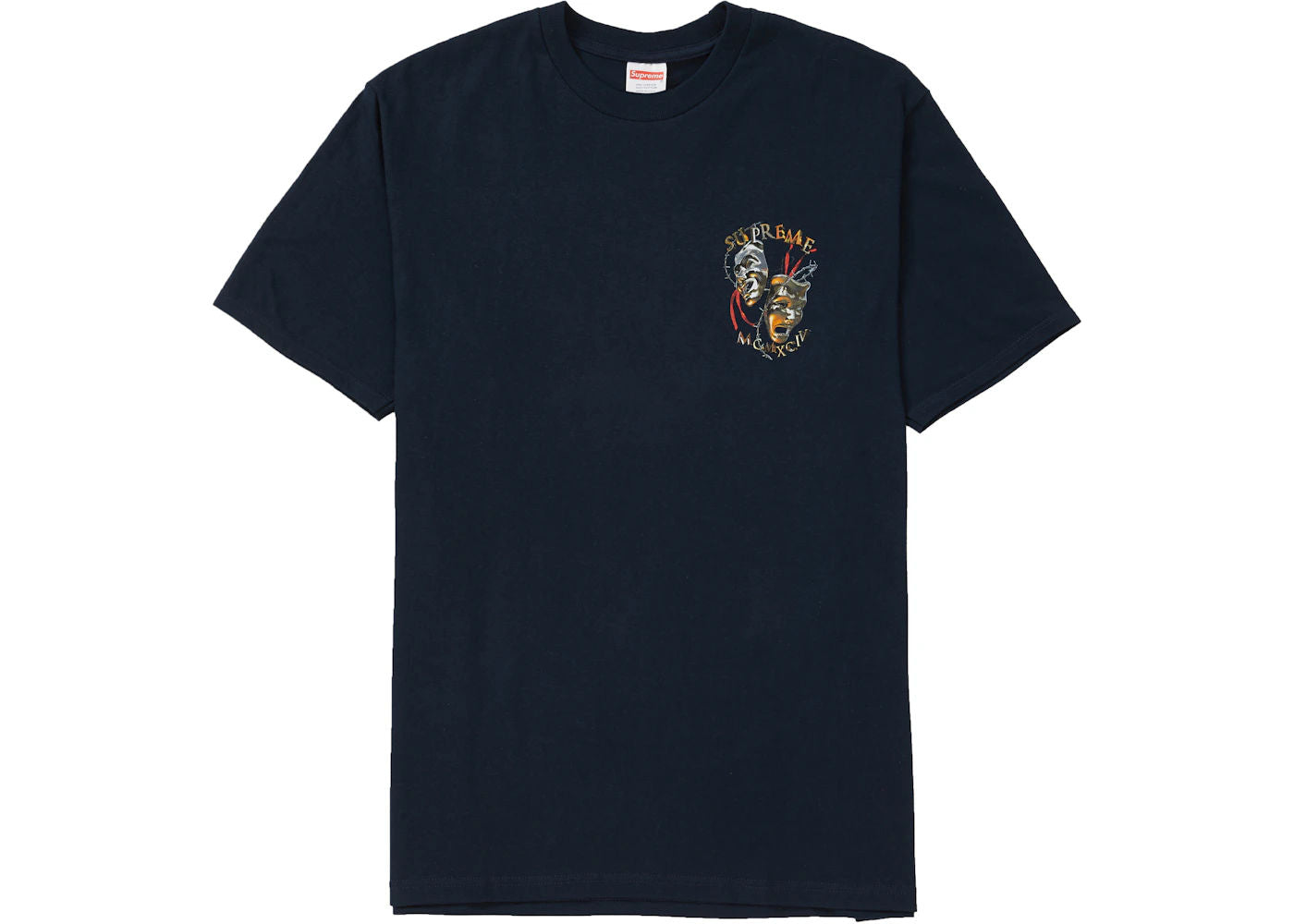 Supreme Laugh Now Tee Navy - Preowned