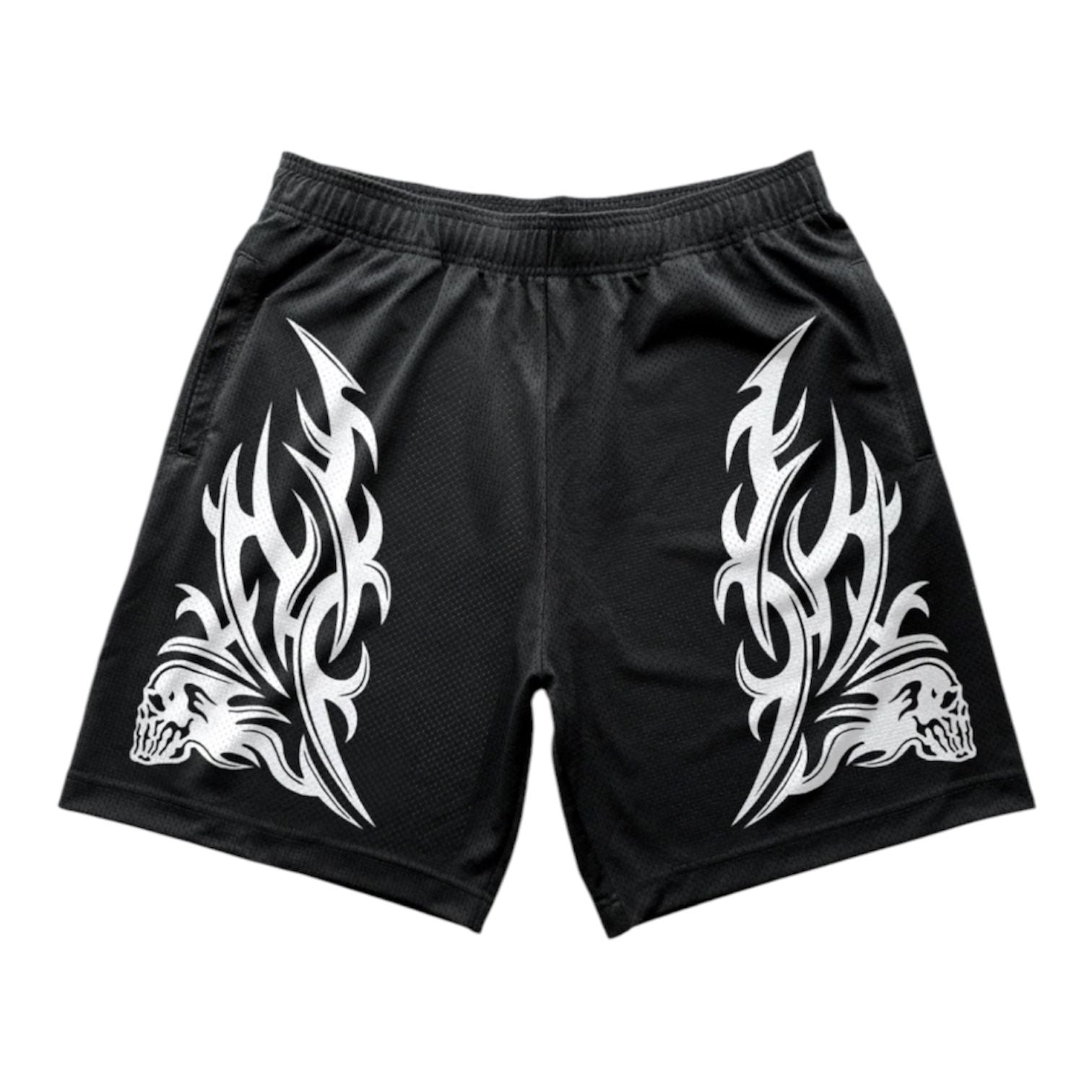 Warren Lotas Sturgis Tribal Shorts (Black)