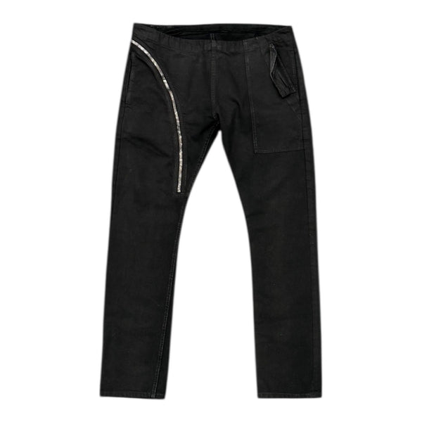 Rick Owens Hogwash Aircut Dark Dust Denim - Preowned