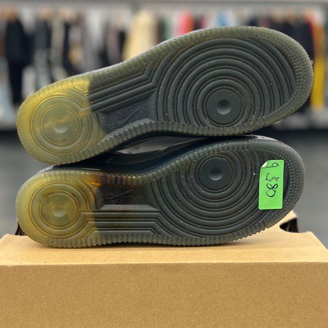 Nike Air Force 1 High Foamposite Silver - Preowned