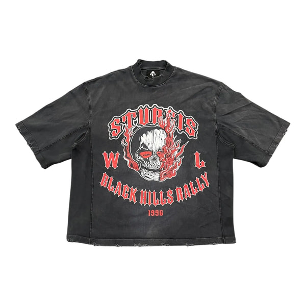 Warren Lotas Sturgis Tee (Dark Gray) - Preowned