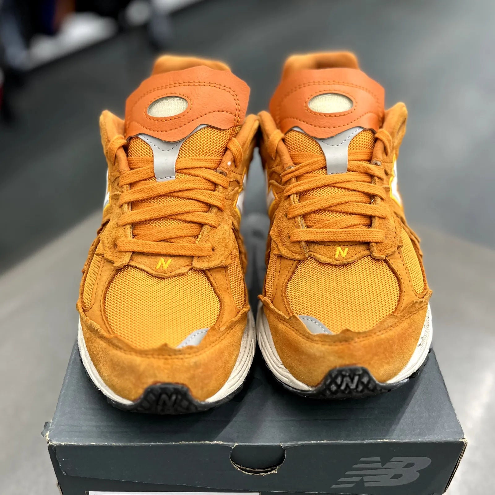 New Balance 2002R Protection Pack Vintage Orange - Preowned