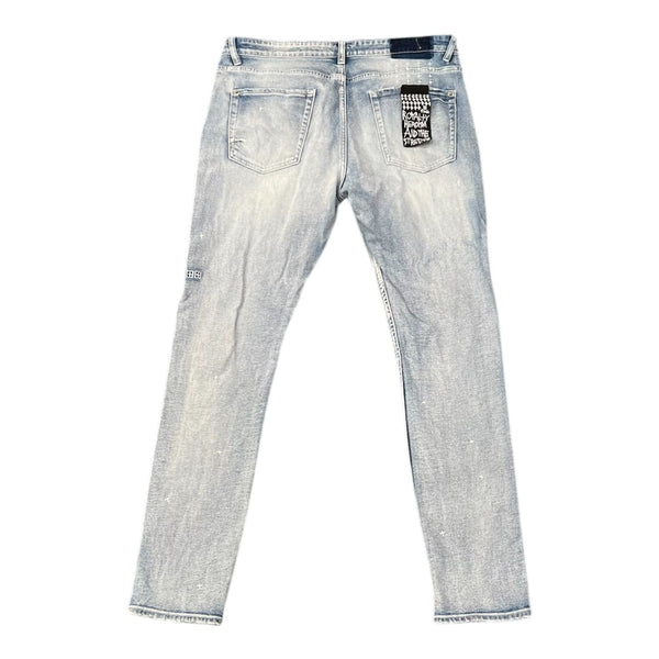Ksubi Cross Denim (Light Indigo) - Preowned