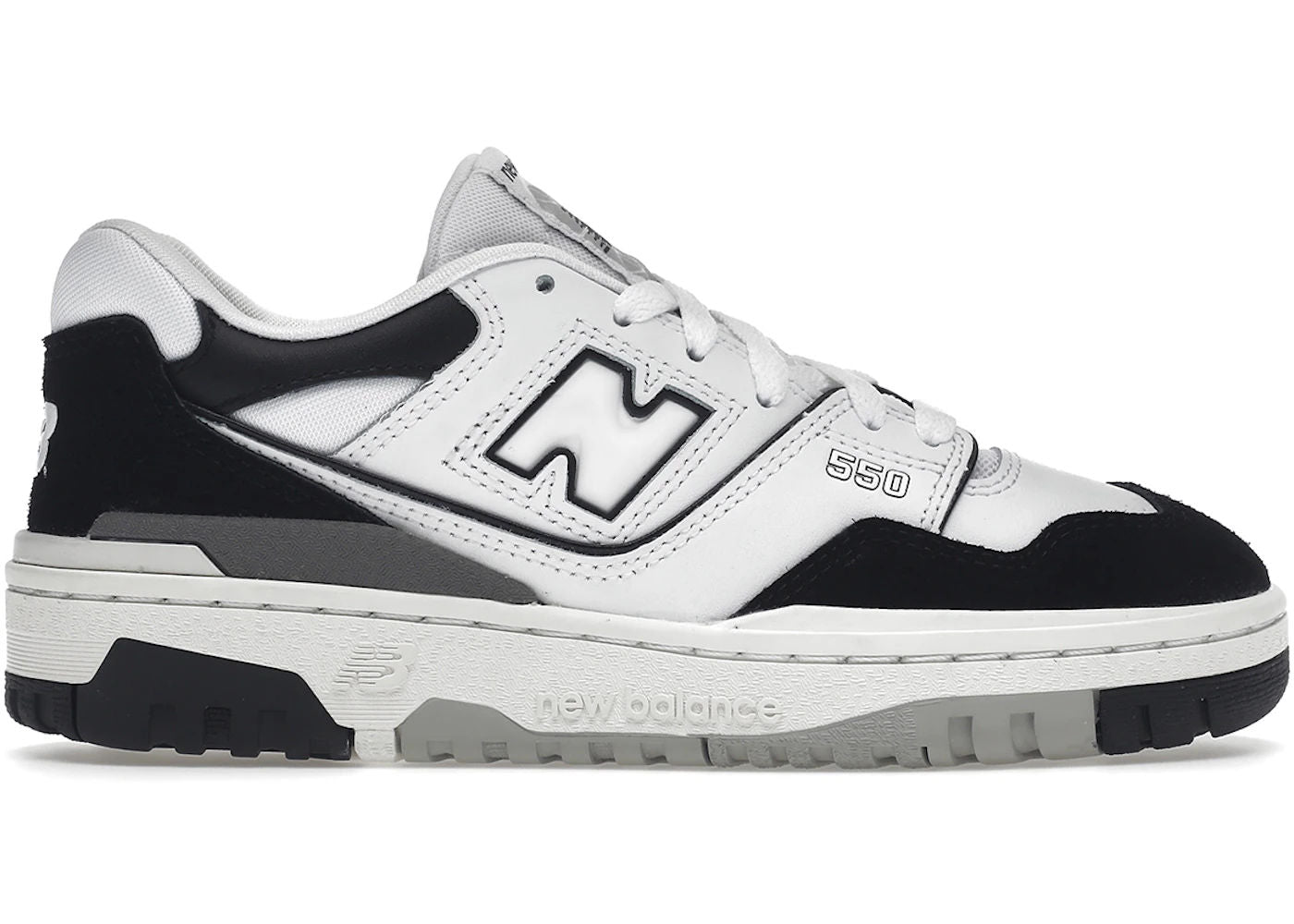 New Balance 550 White Black Rain Cloud (GS)