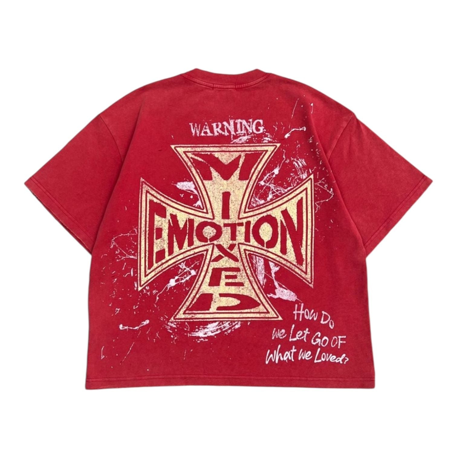 Mixed Emotion Crimson Tee (Red)