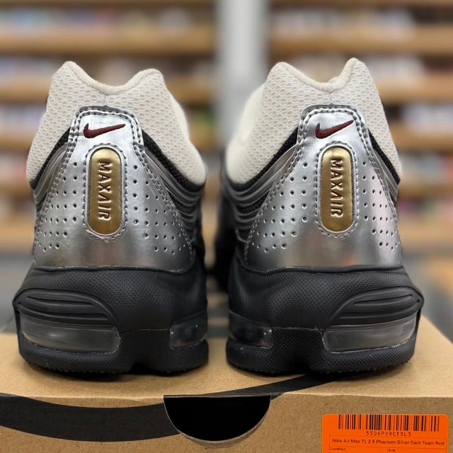 Nike Air Max TL 2.5 Phantom Silver Dark Team Red - Preowned