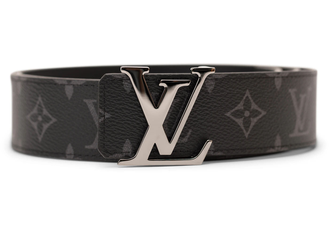 Louis Vuitton Initiales Belt Monogram Eclipse Black/Gray - Preowned