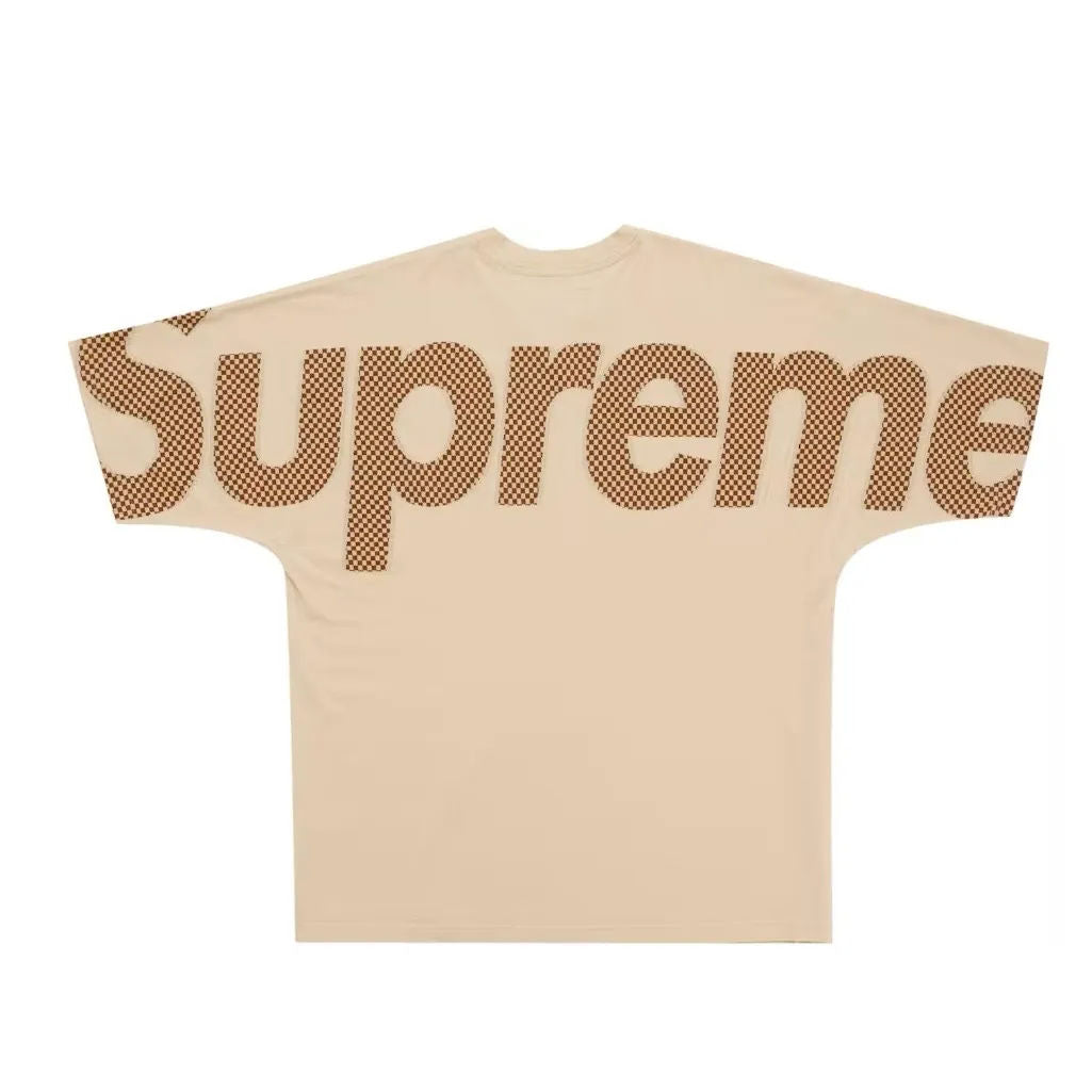 Supreme Checkerboard Intarsia S/S Top Brown