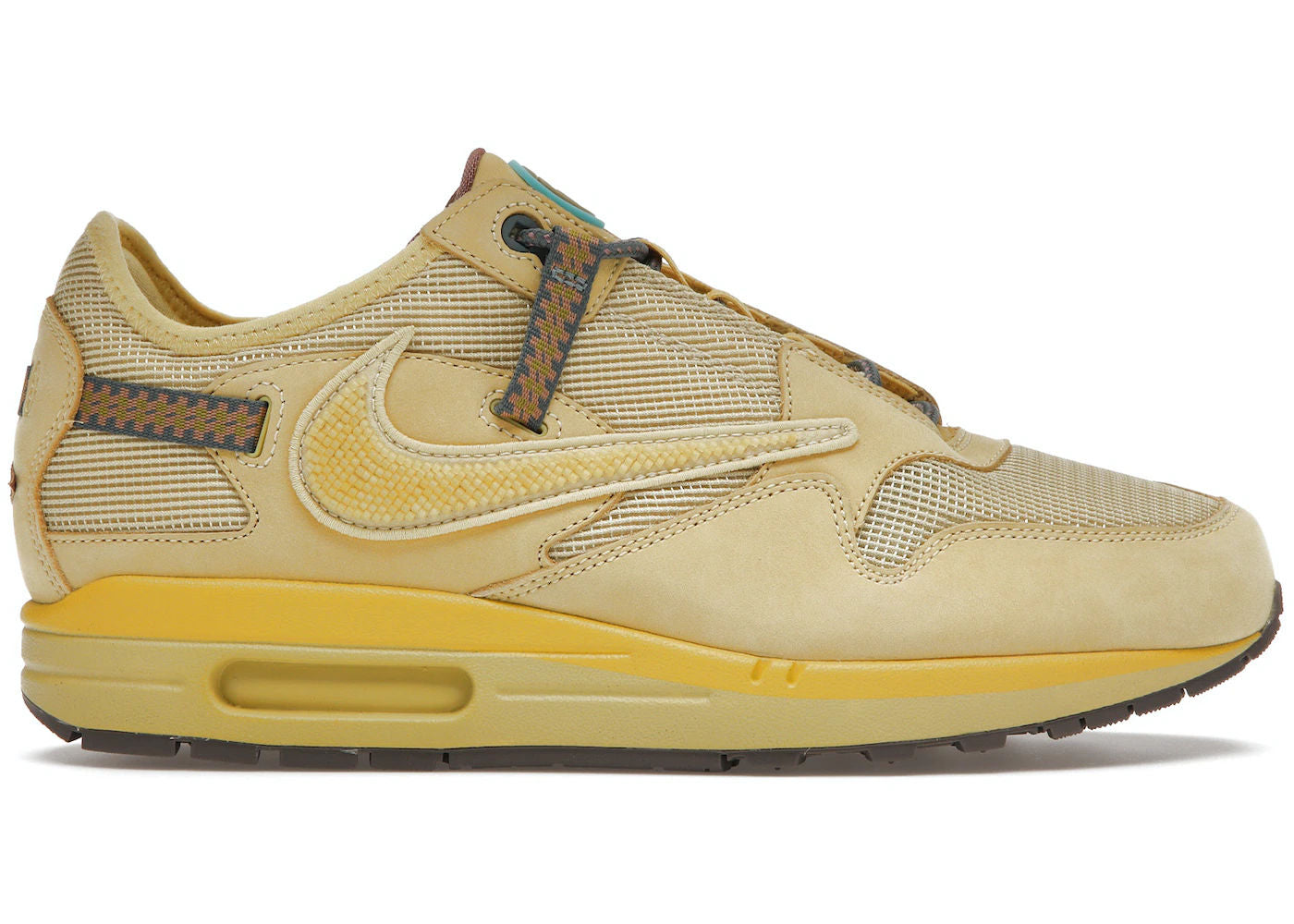 Nike Air Max 1 Travis Scott Cactus Jack Saturn Gold - Preowned