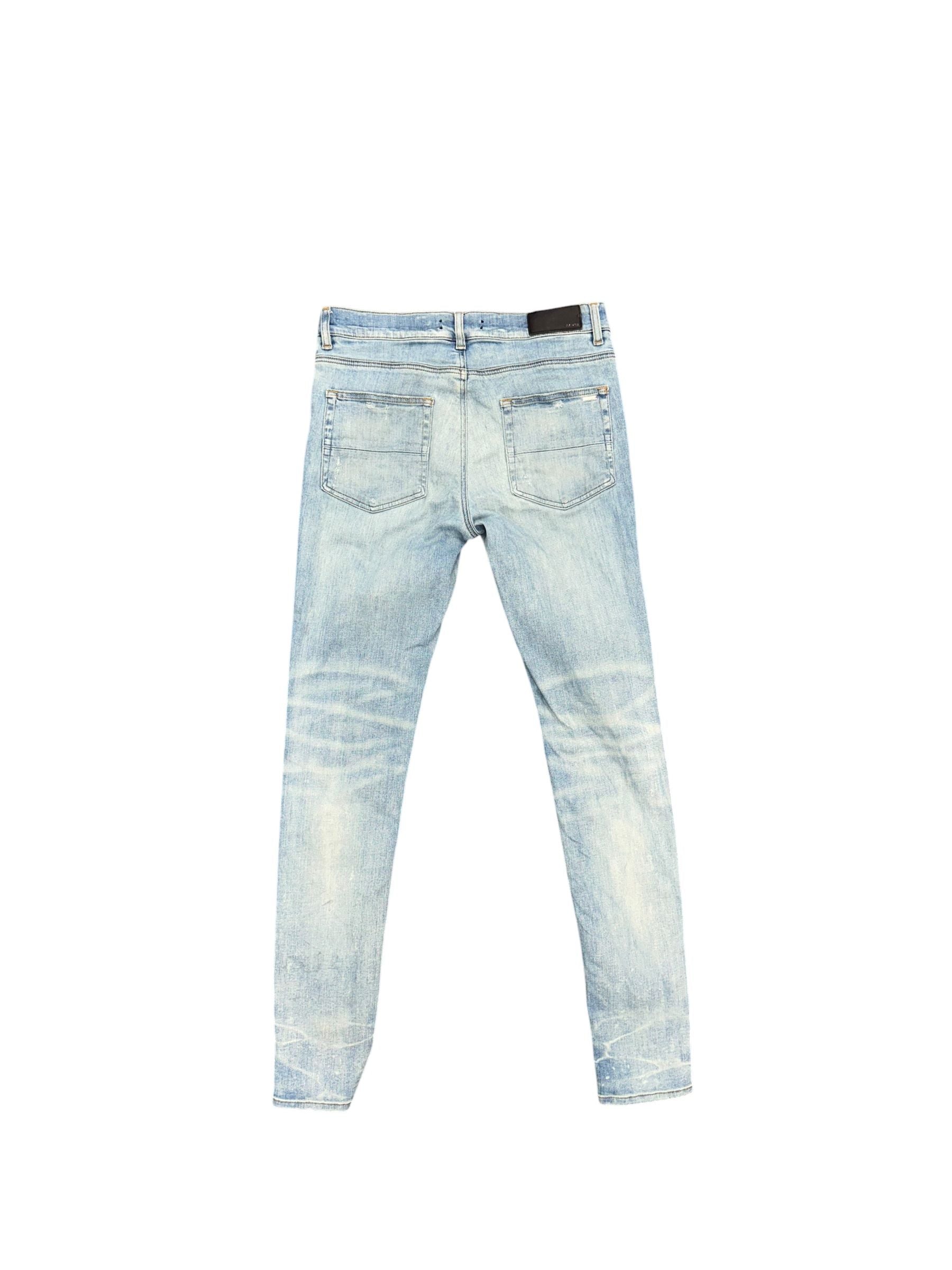 Amiri Stack Jeans (Clay Indigo) - Preowned