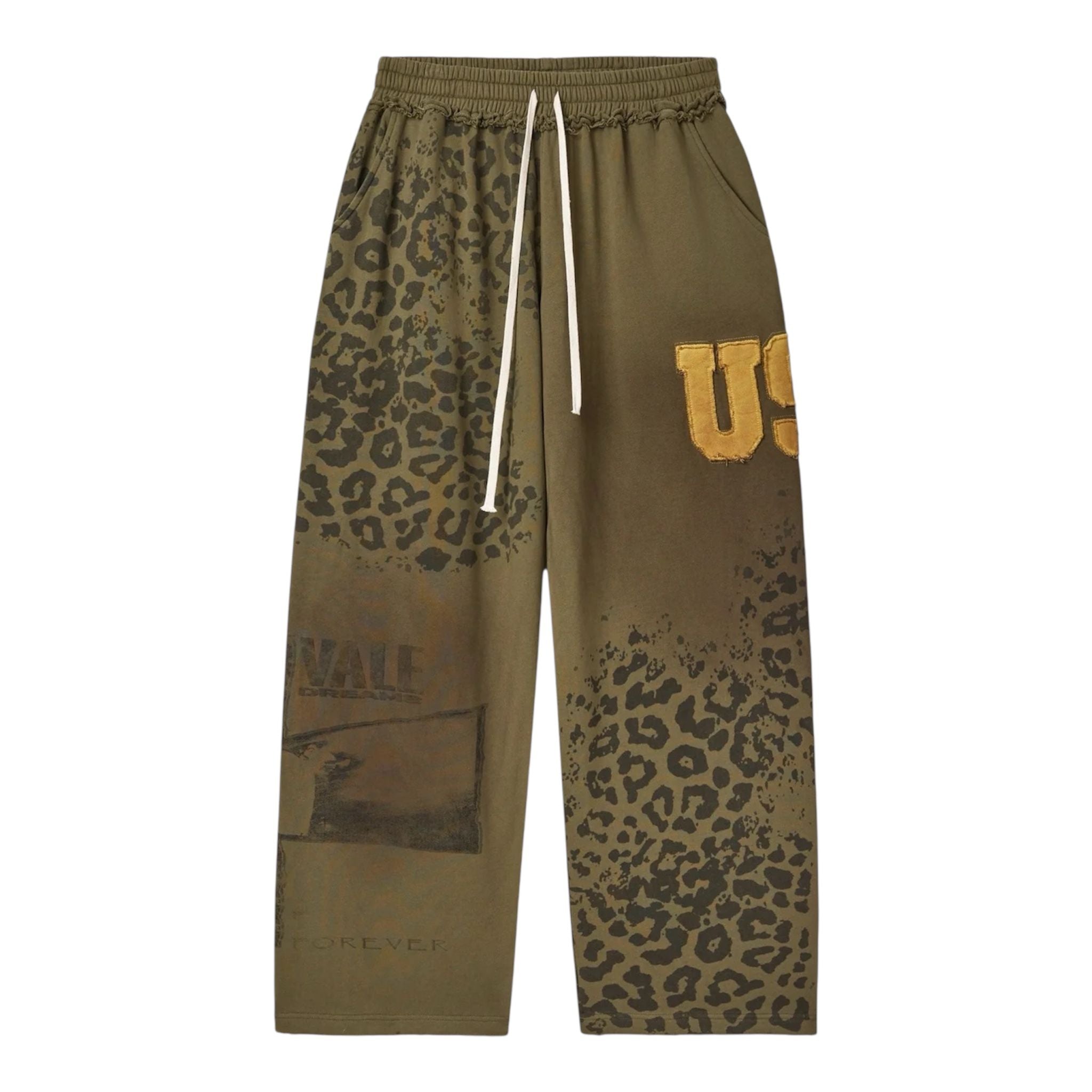 Vale Cheetah Sweatpants (Olive)